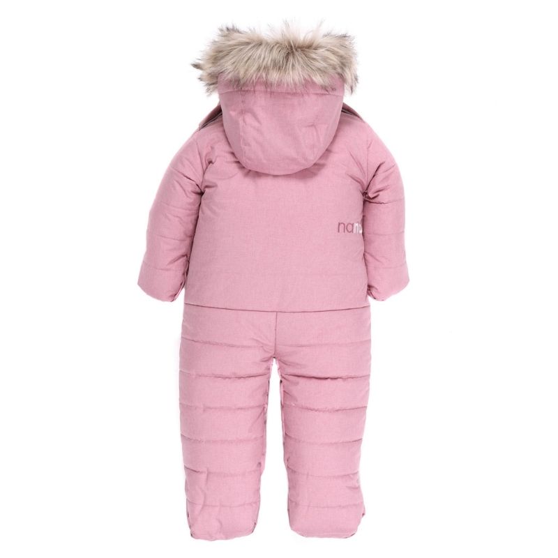 Mountain Hibou One-Piece Snowsuit Pink