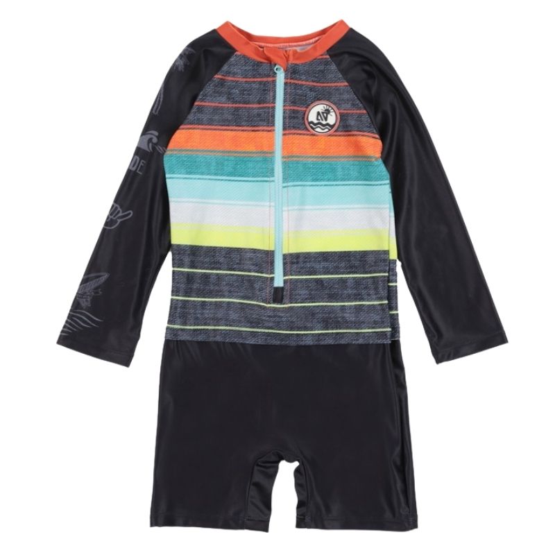 One-Piece Rashguard Swimsuit