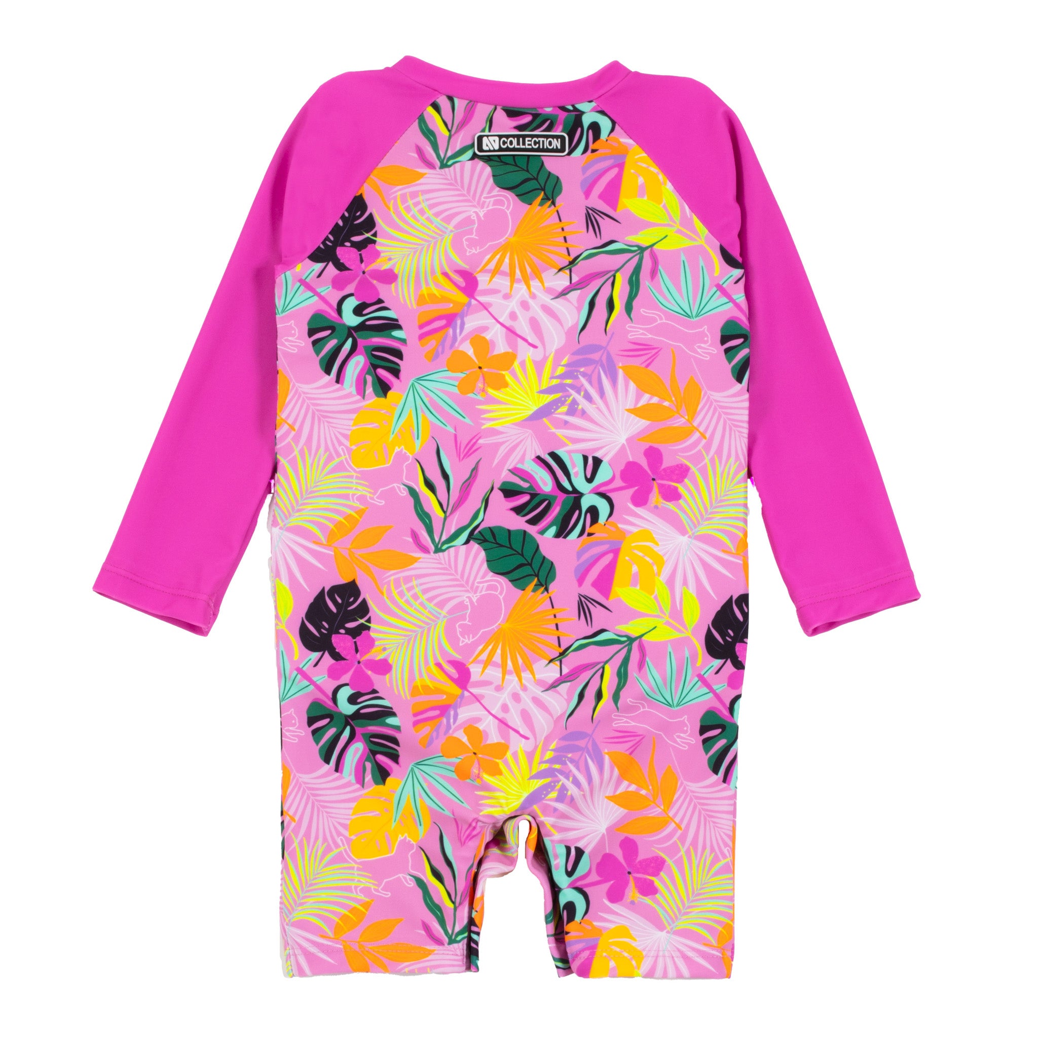 One-Piece Long Sleeve Rashguard Swimsuit