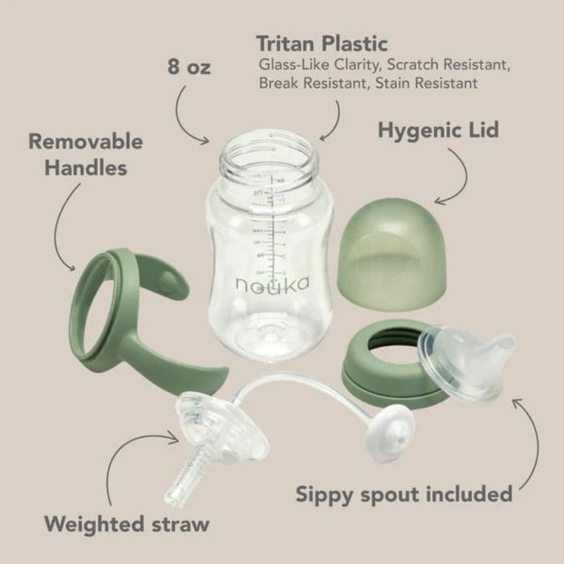 Transitional Sippy/Weighted Straw Cup - 8oz