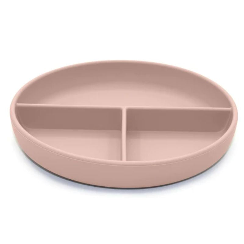 Divided Suction Plate Soft Blush