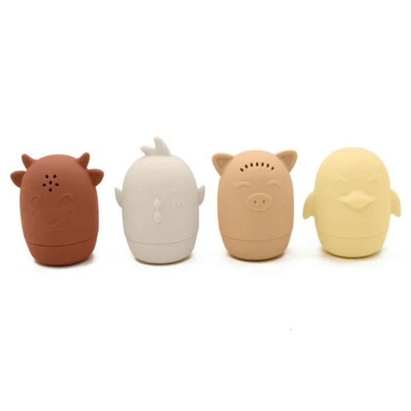 Silicone Farm Bath Toys