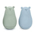 Bear Bath Toys Leaf & Blue