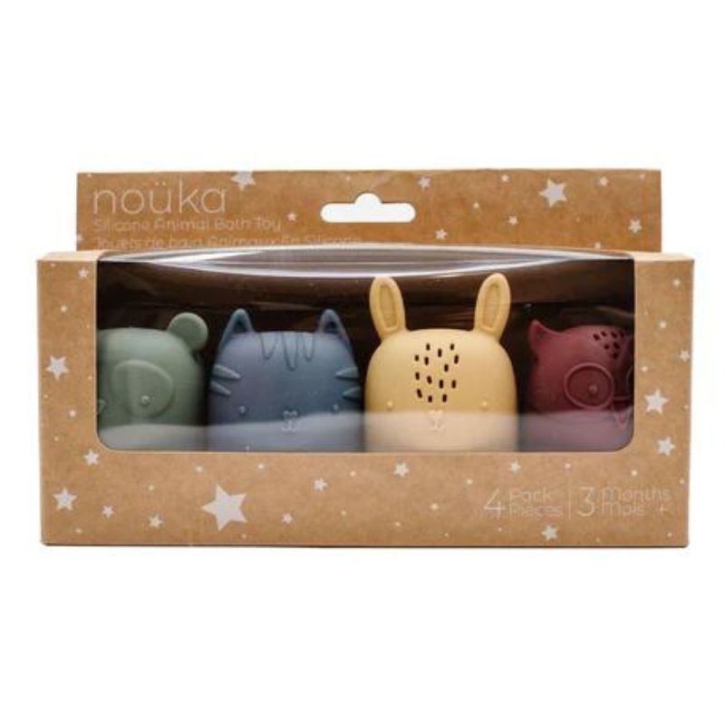 Silicone Animal Bath Toys Ocean Set