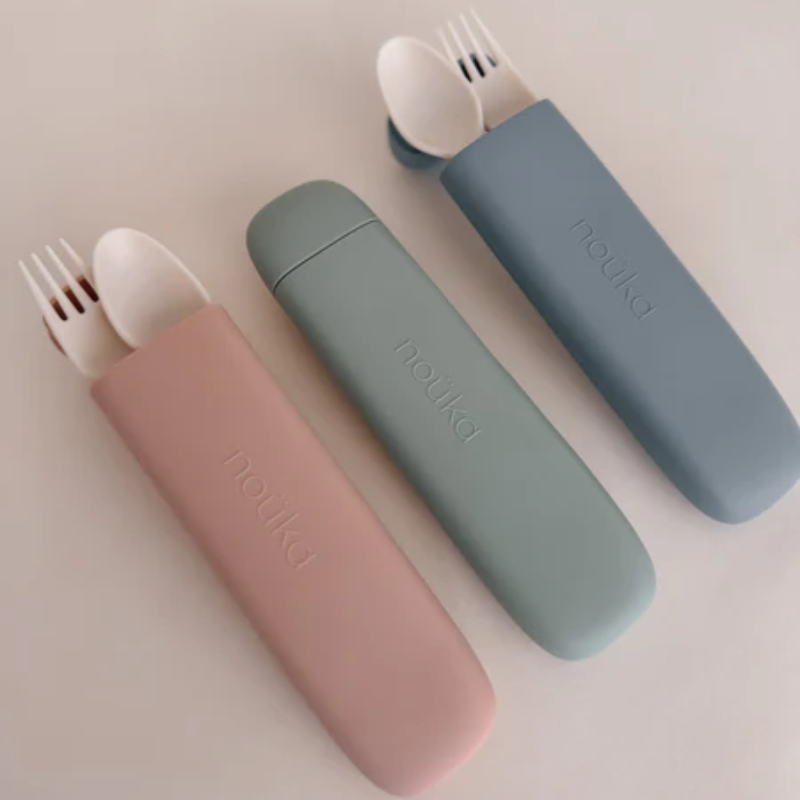 Reusable Utensil Set and Carry Case