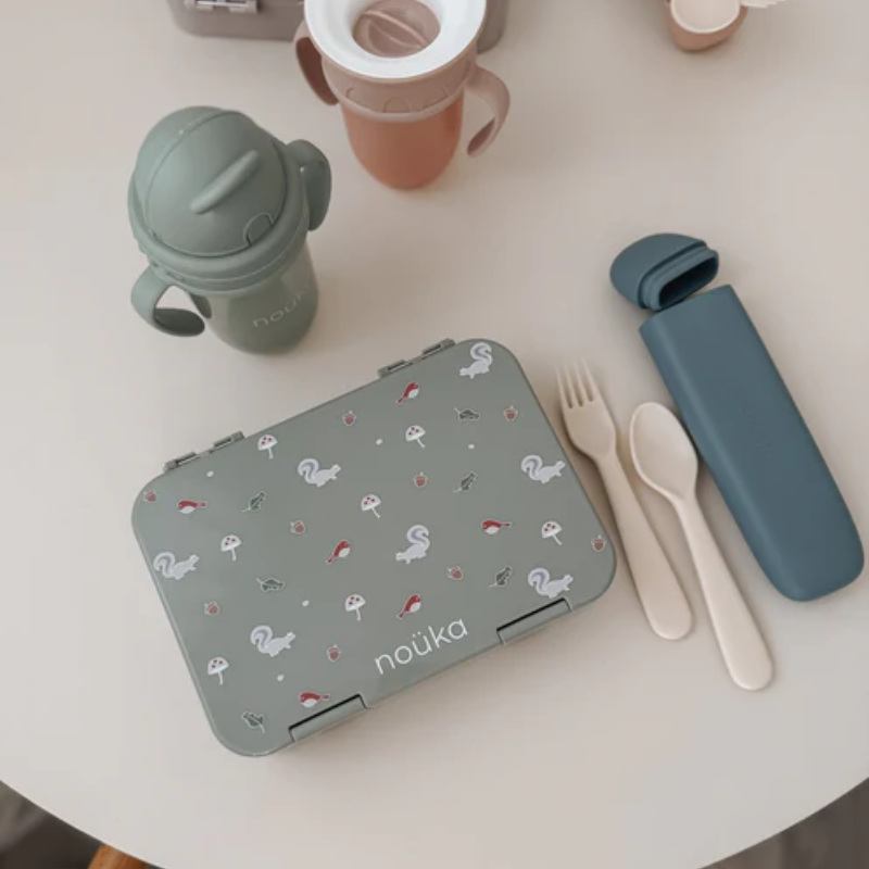 Reusable Utensil Set and Carry Case