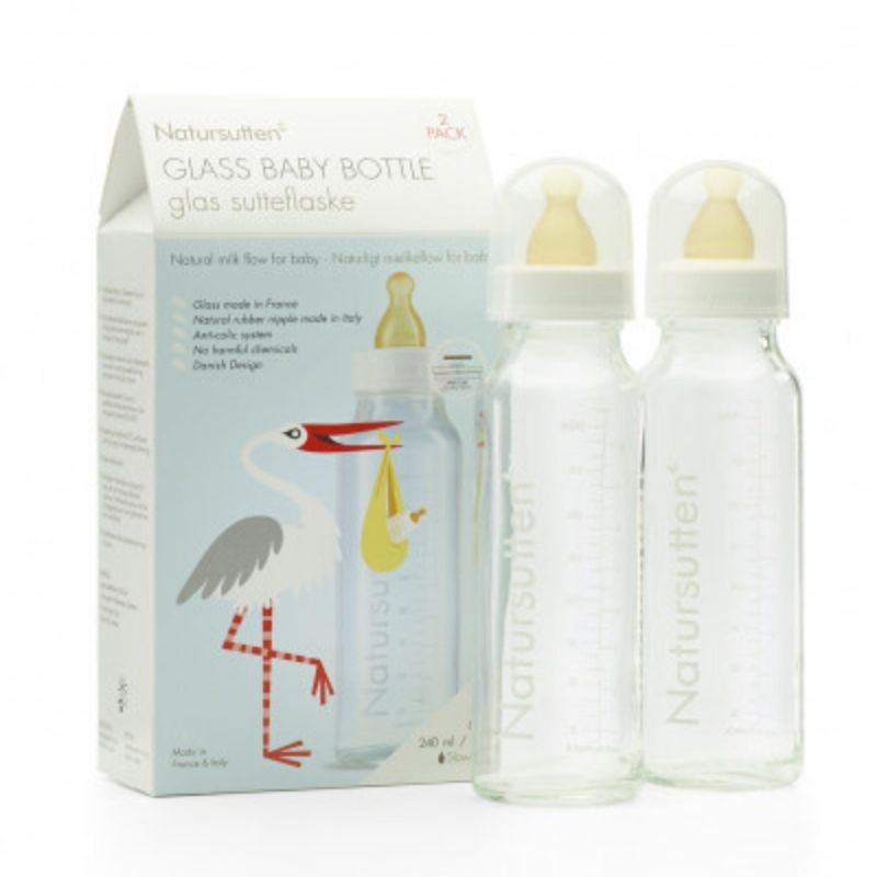 Glass Bottles - 2 pack