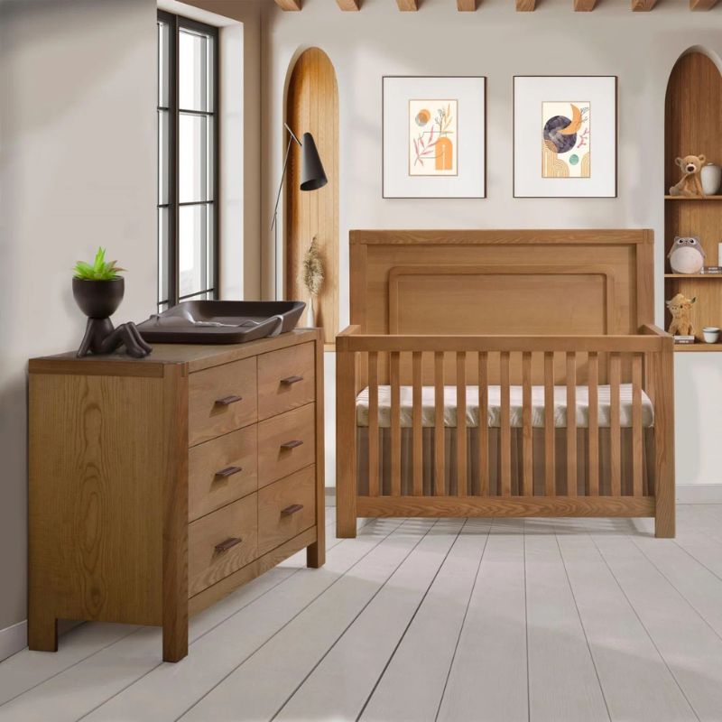Toscano 5-in-1 Convertible Crib