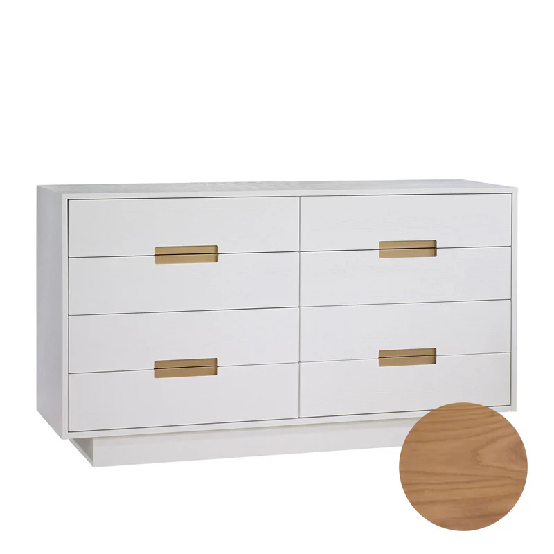 Como 8-Drawer Double Dresser - 52