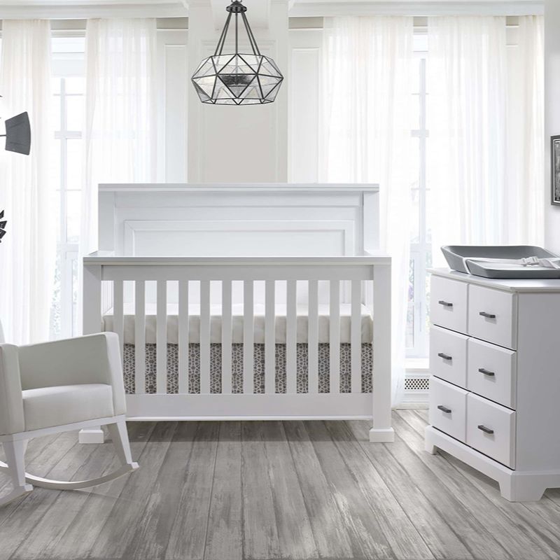 Taylor 5-in-1 Convertible Crib by Natart at $1229! Shop now at Nestled by Snuggle Bugz for Cribs.