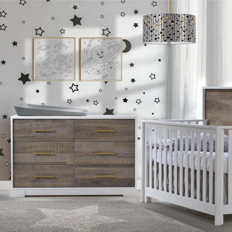 Vibe Double Dresser by Nest by Natart at $1429! Shop now at Nestled by Snuggle Bugz for Dressers.