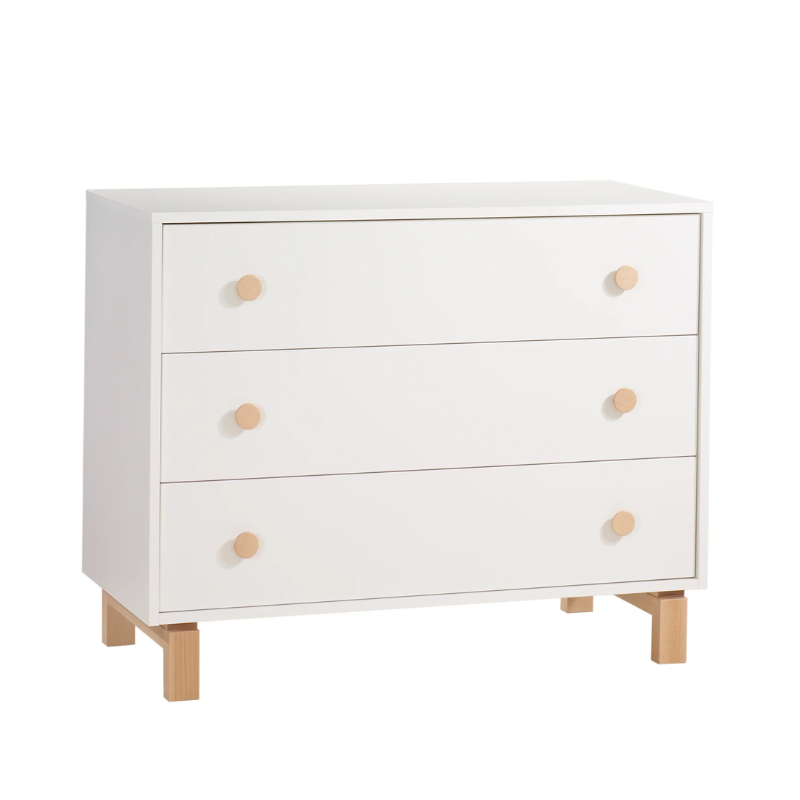 Bjorn Convertible Crib and 3-Drawer Dresser Combo