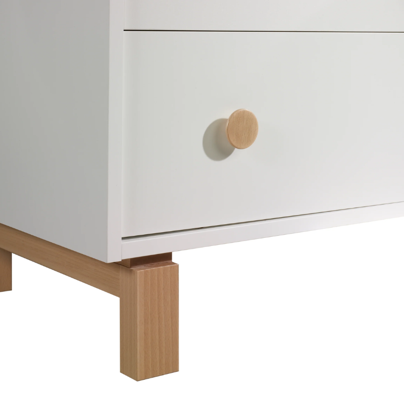 Bjorn Convertible Crib and 3-Drawer Dresser Combo