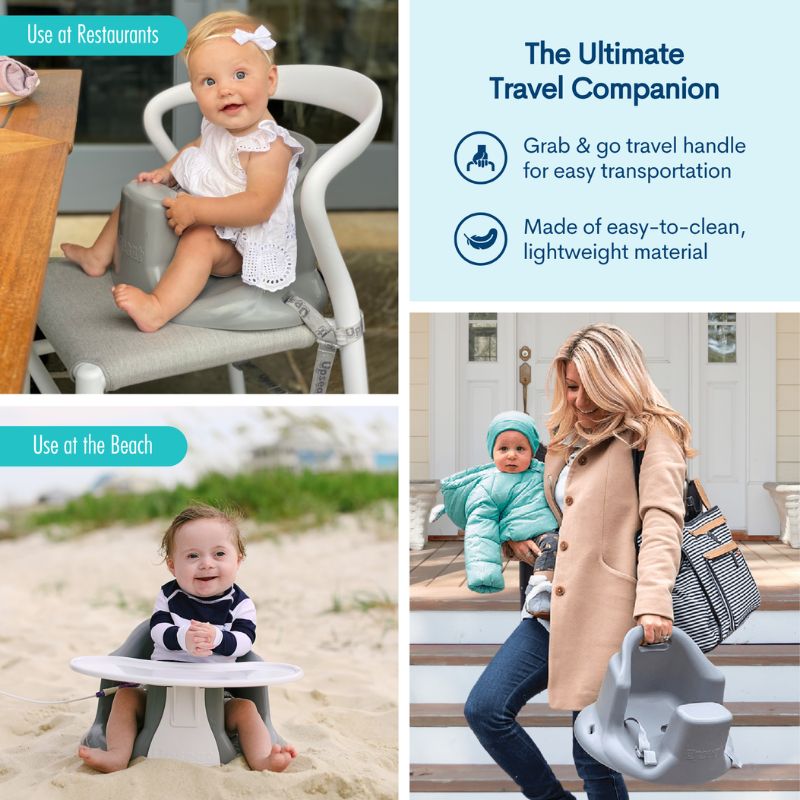 Booster Floor Seat with Tray