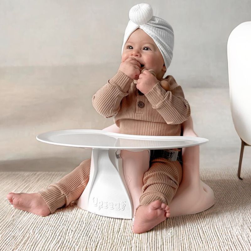Booster Floor Seat with Tray