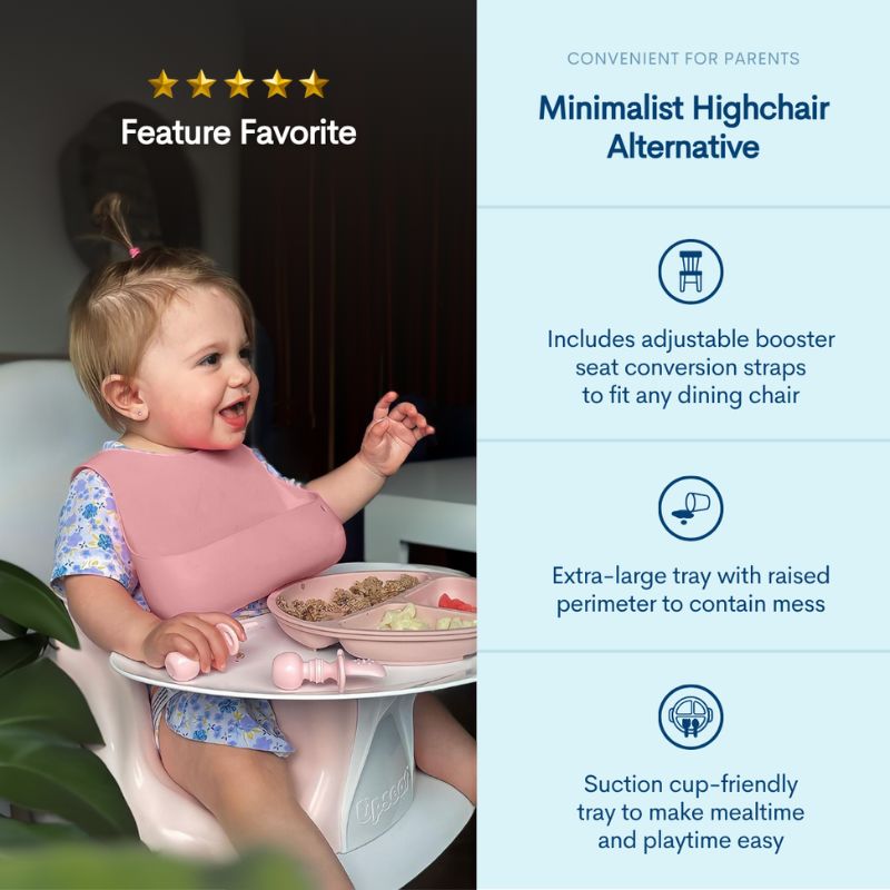 Booster Floor Seat with Tray