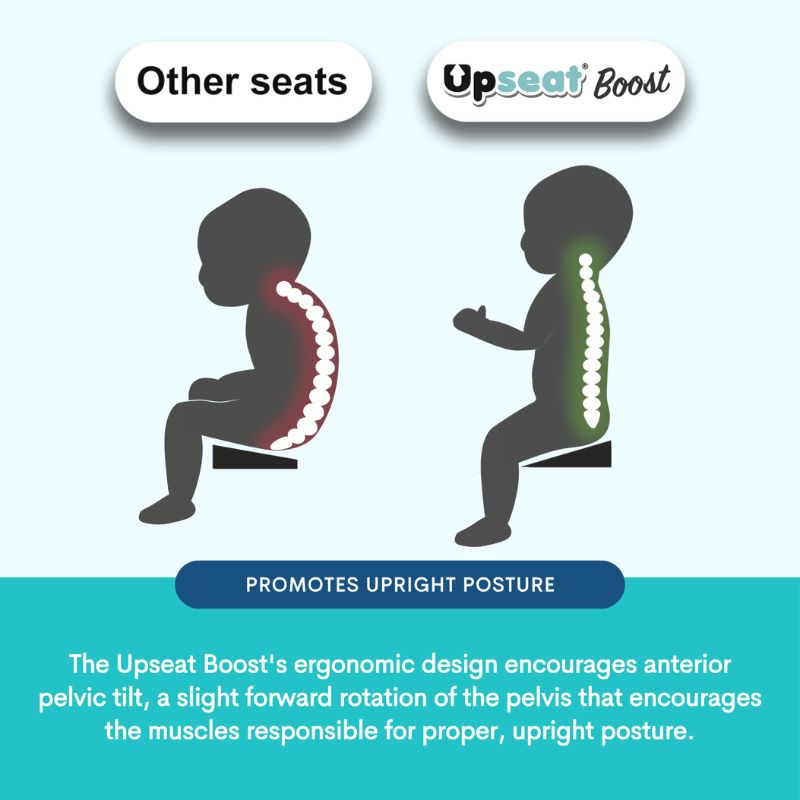 Boost Ergonomic Toddler Booster Seat - Grey