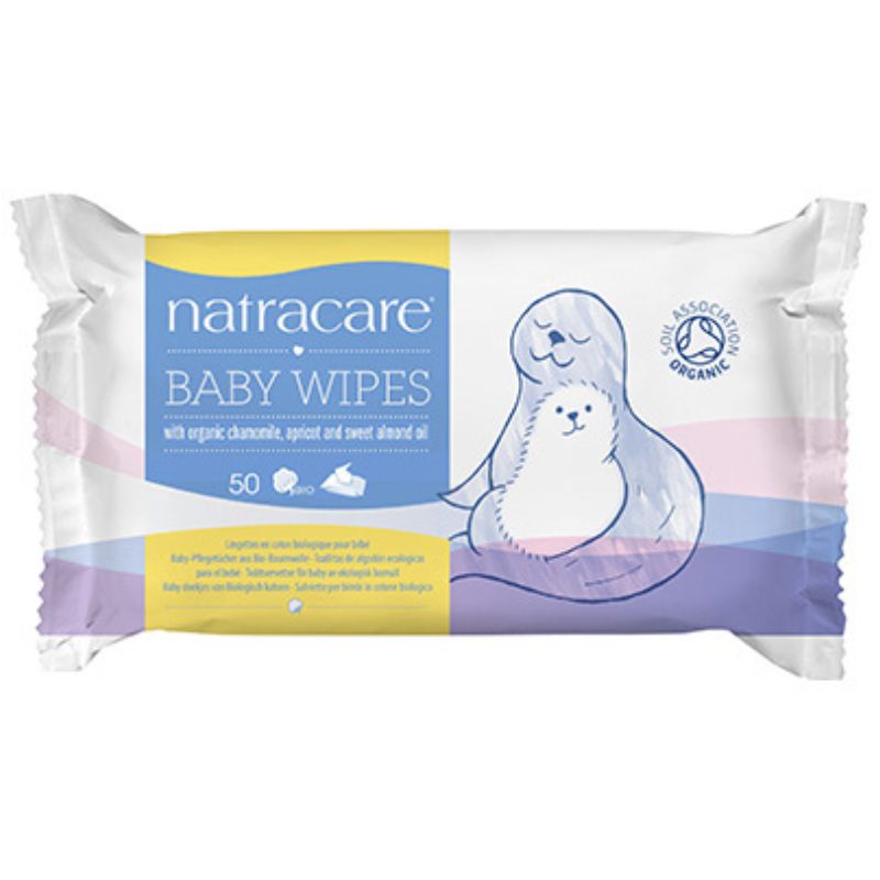 Organic Baby Wipes - 50 Pack