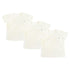 Basics Organic Cotton Ribbed Kimono T-Shirt - 3 Pack