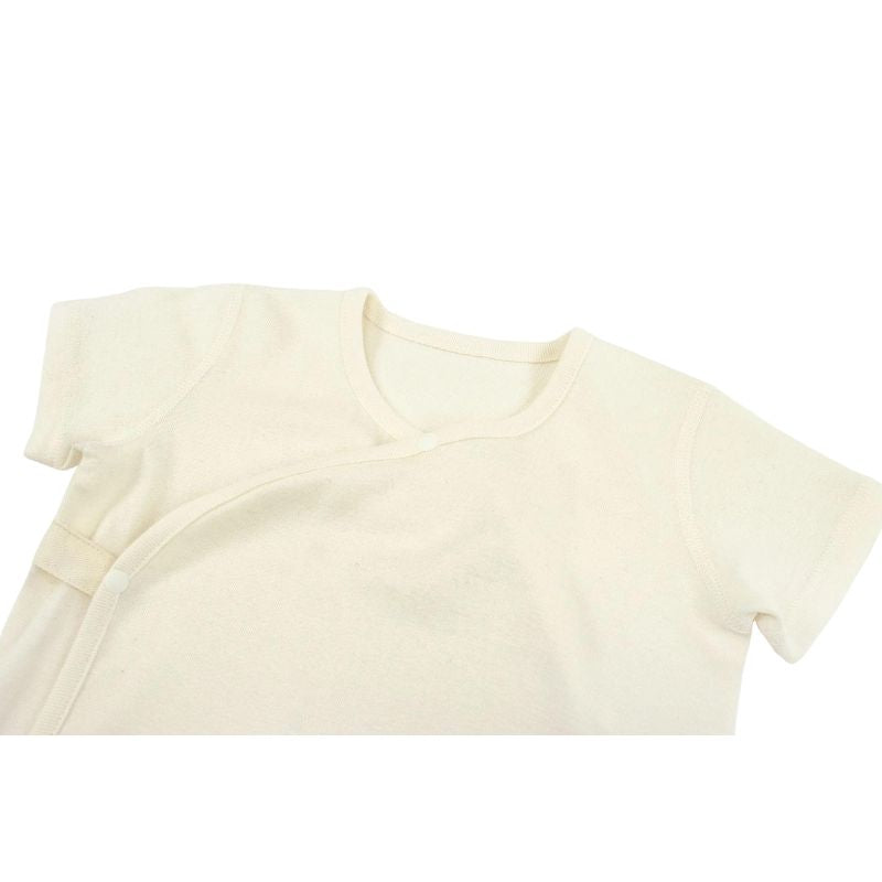 Basics Organic Cotton Ribbed Kimono T-Shirt - 3 Pack Short Sleeve