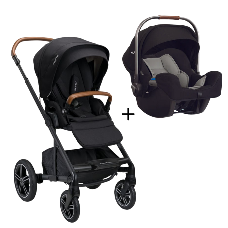 Caviar Mixx Next Stroller + PIPA Infant Car Seat Bundle