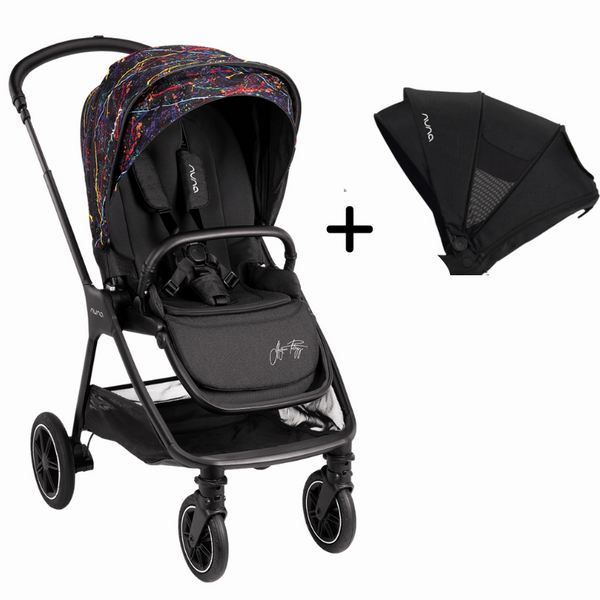 nuna triv ブラック Nuna Triv Next Stroller Caviarn | BabySquare
