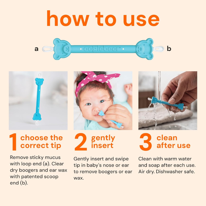 The Safe Baby Nasal Booger And Ear Cleaner
