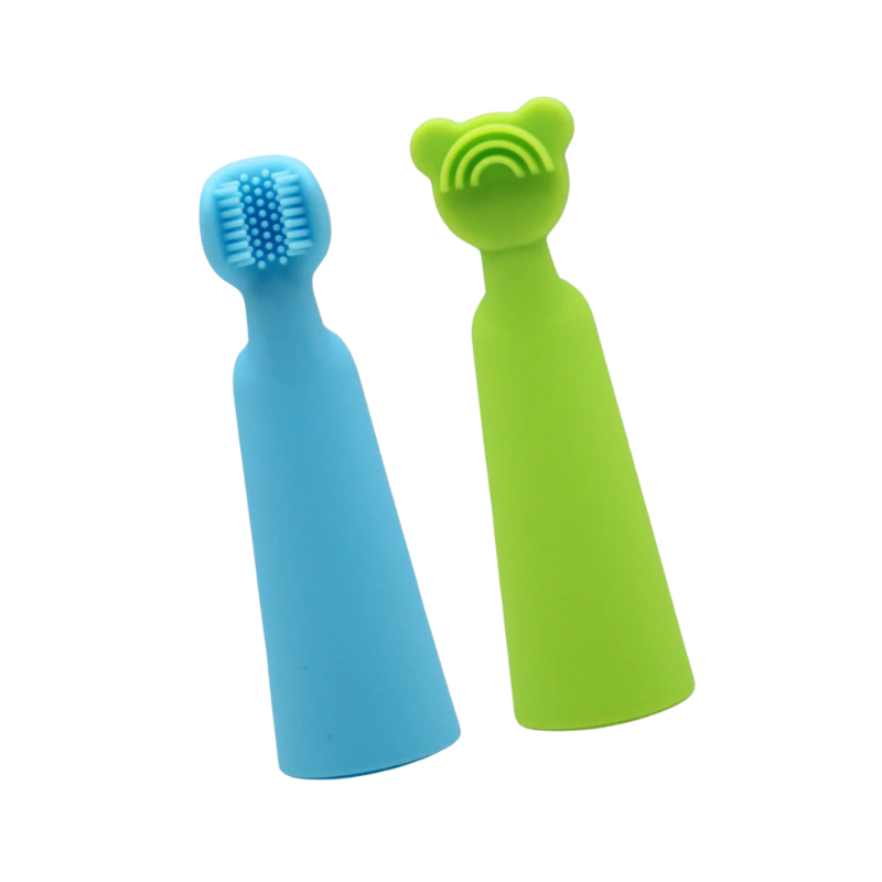 Finger Brush + Tongue Scraper Set