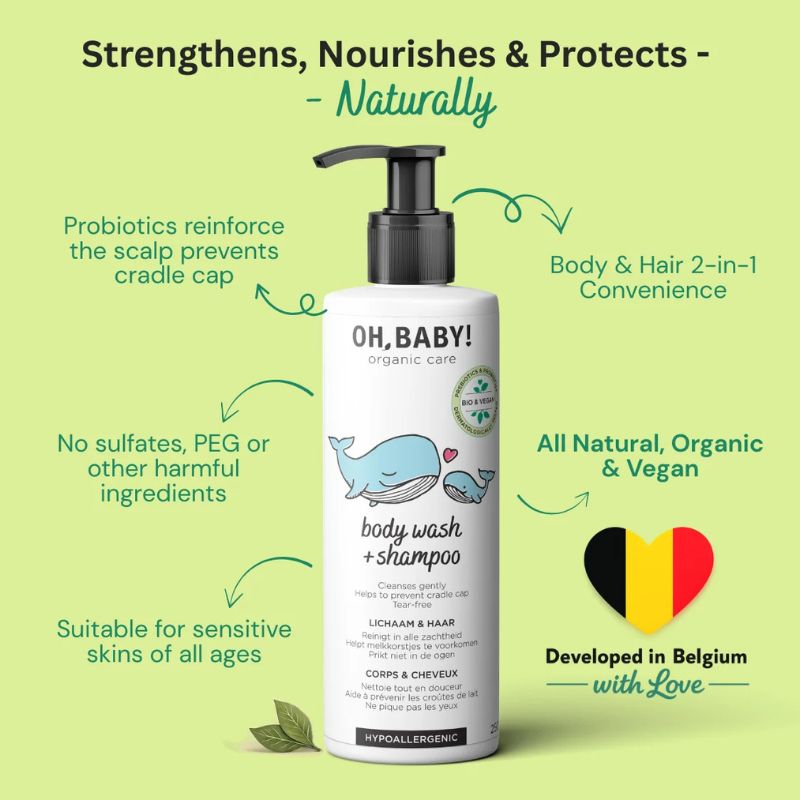 Body Wash + Shampoo