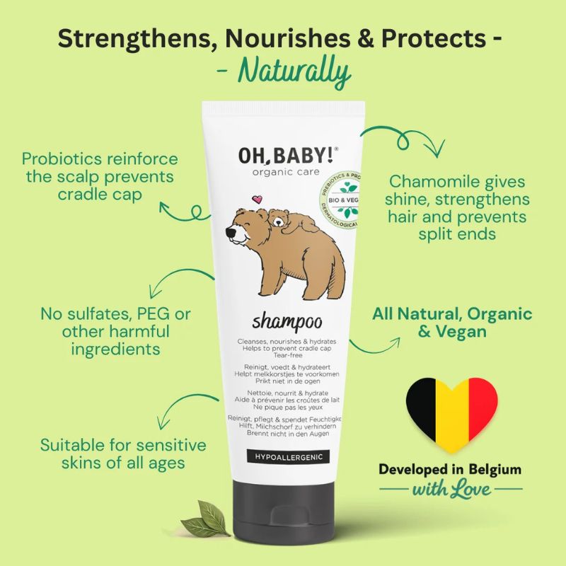 Organic & Vegan Baby Shampoo