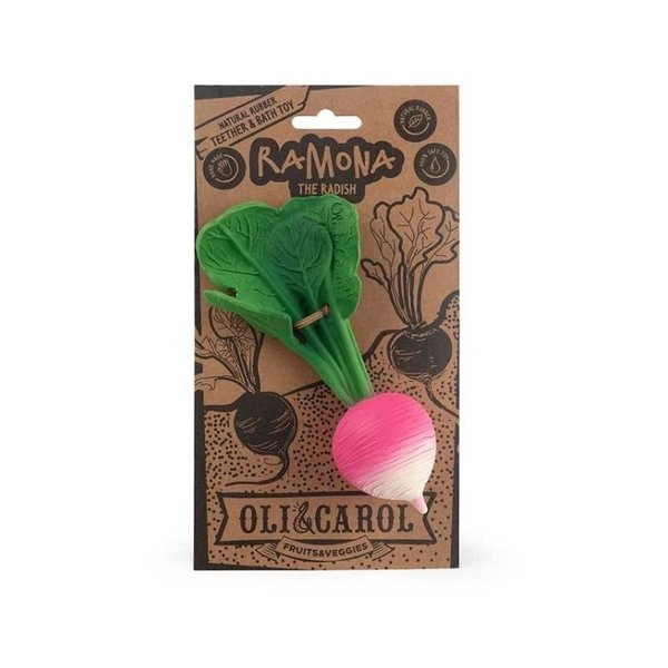 Fruit and Veggie Teethers Ramona The Radish