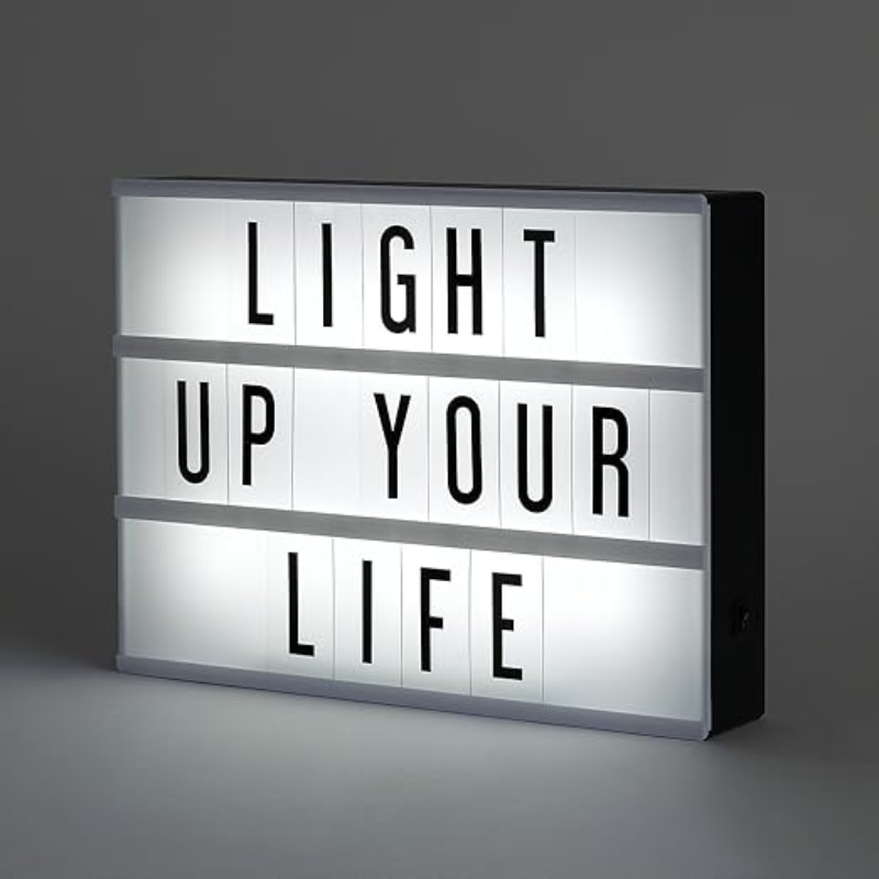 LED Marquee Cinema Lightbox