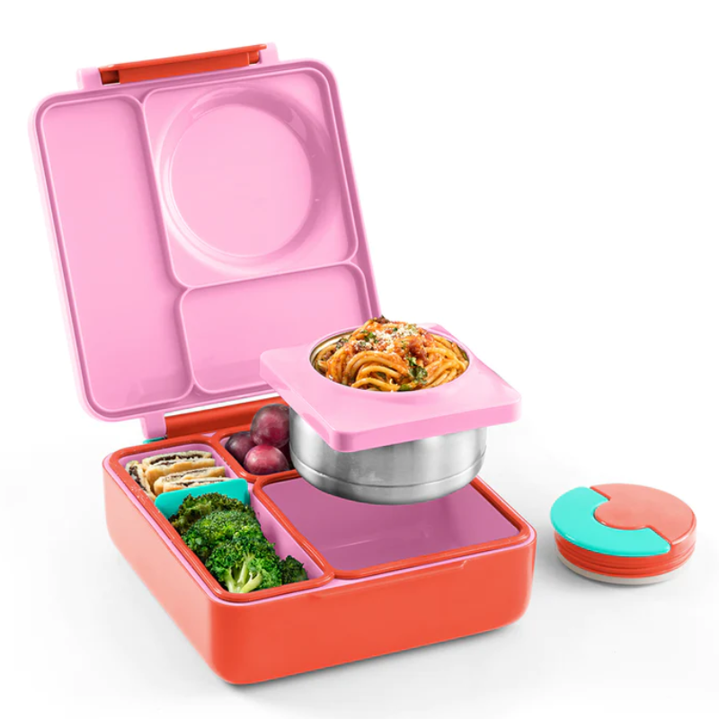 OmieBox Bento Box Pink Berry