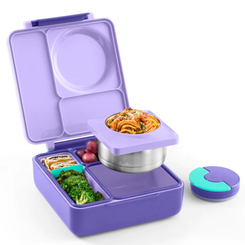 OmieBox Bento Box Purple Plum