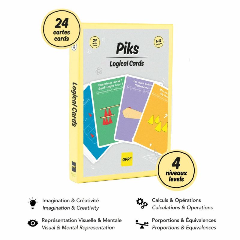 Jeu de cartes logiques Piks