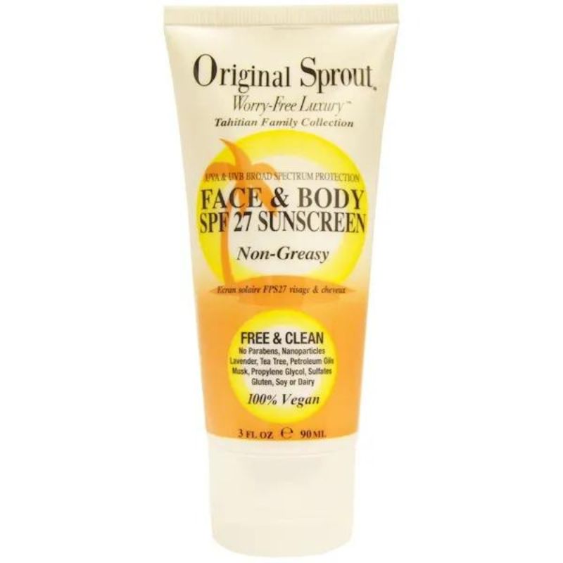 Face and Body SPF 27 Sunscreen - 3oz