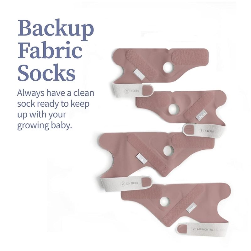 Fabric Accessory Socks Dusty Rose