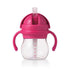 Transitions Straw Cup with Removable Handles pink