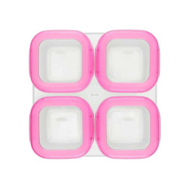 Baby Blocks Freezer Storage Containers - 4 oz