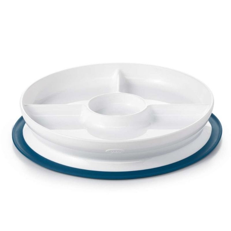 Stick & Stay Divided Plate