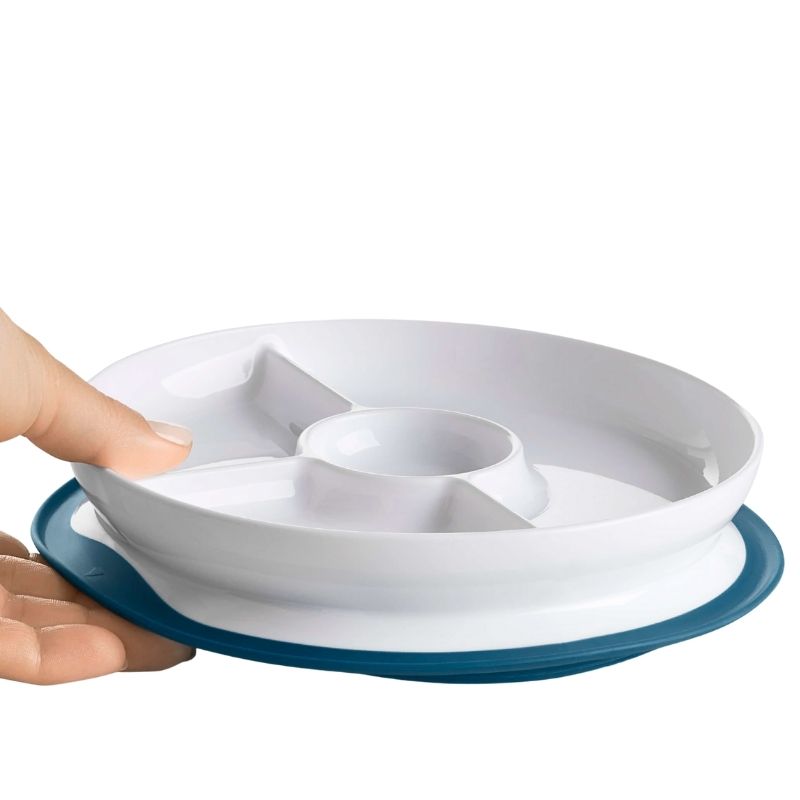 Stick & Stay Divided Plate