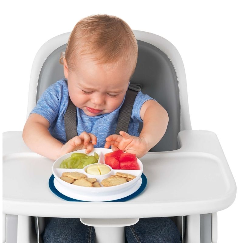 Stick & Stay Divided Plate