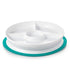 Stick & Stay Divided Plate Teal