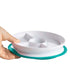 Stick & Stay Divided Plate Teal