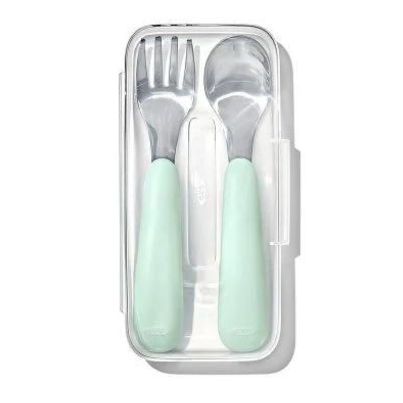 Fork & Spoon Set | Snuggle Bugz | Canada's Baby Store