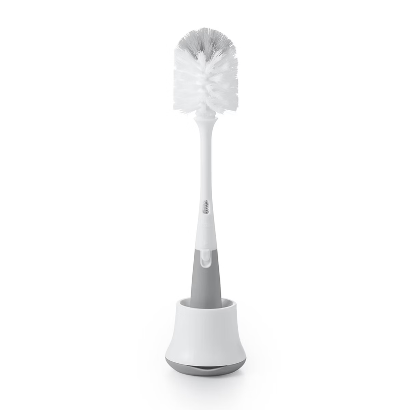 Bottle Brush with Stand - Gray
