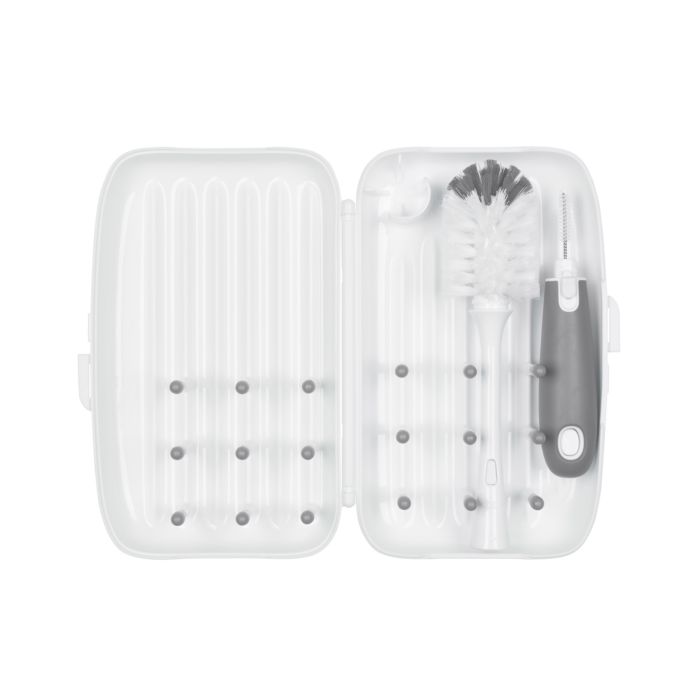 On-the-Go Drying Rack with Bottle Brush