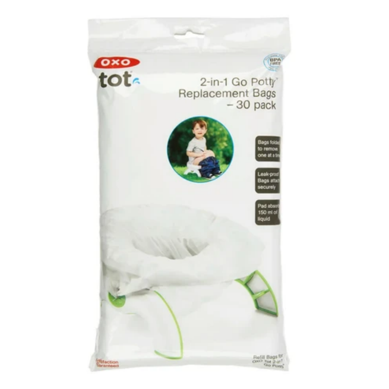 2-in-1 Go Potty Replacement Bags - 30 Pack