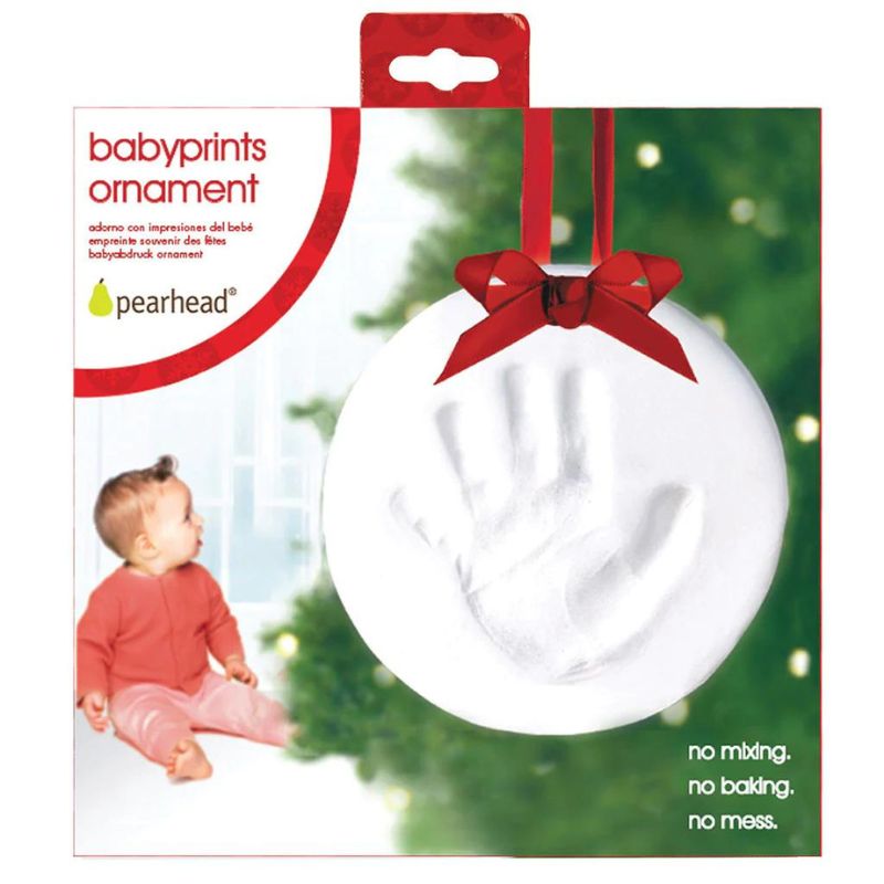 Babyprints Circle Ornament