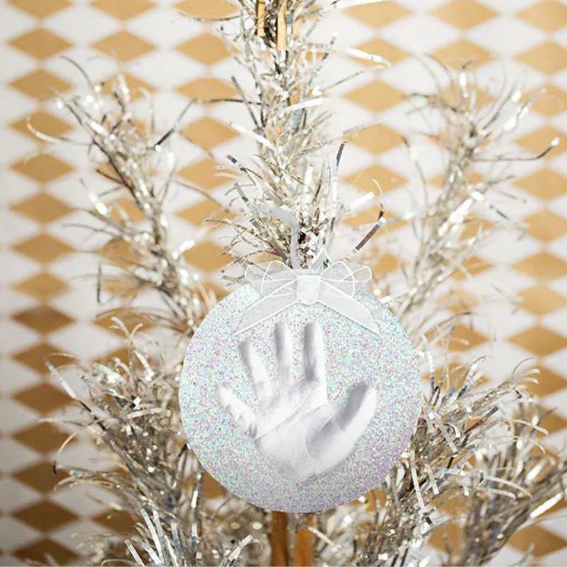 Babyprints Glitter Ornament